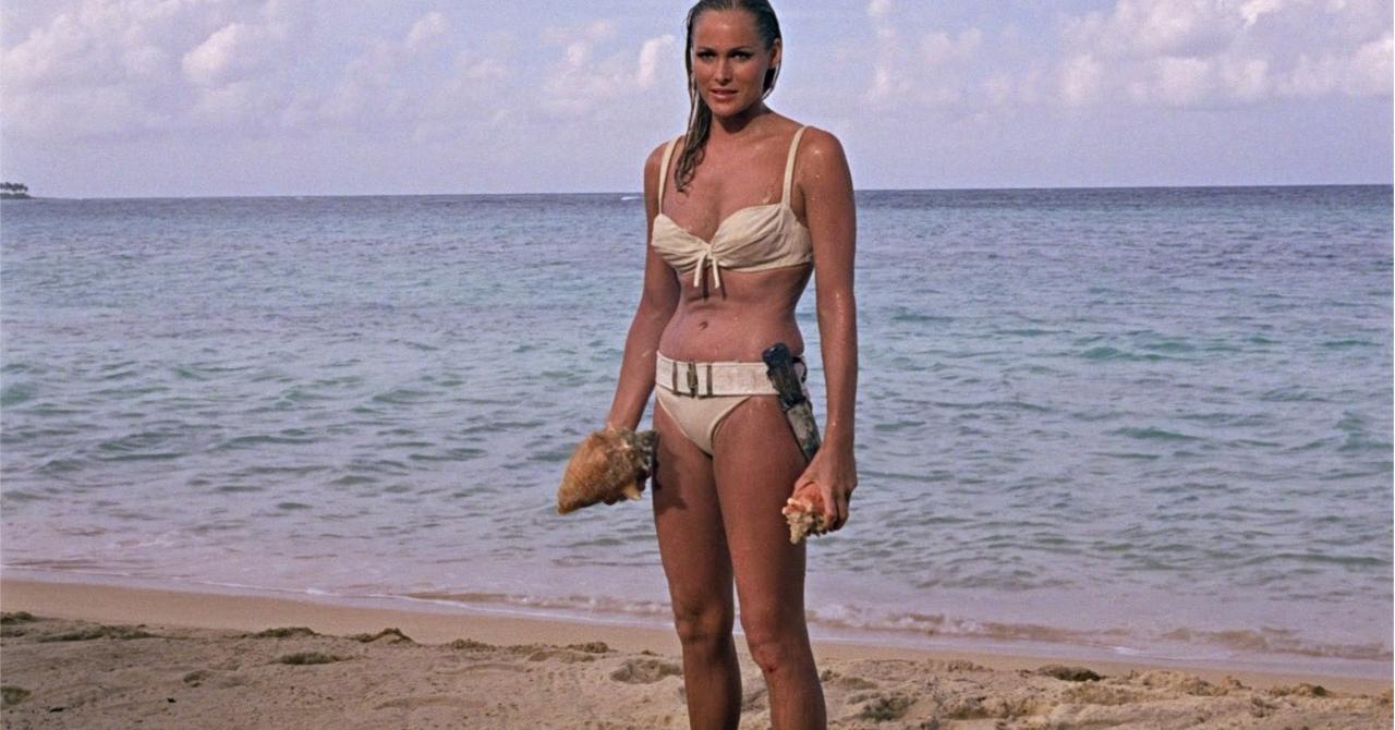 Ursula Andress dans James Bond contre Dr. No