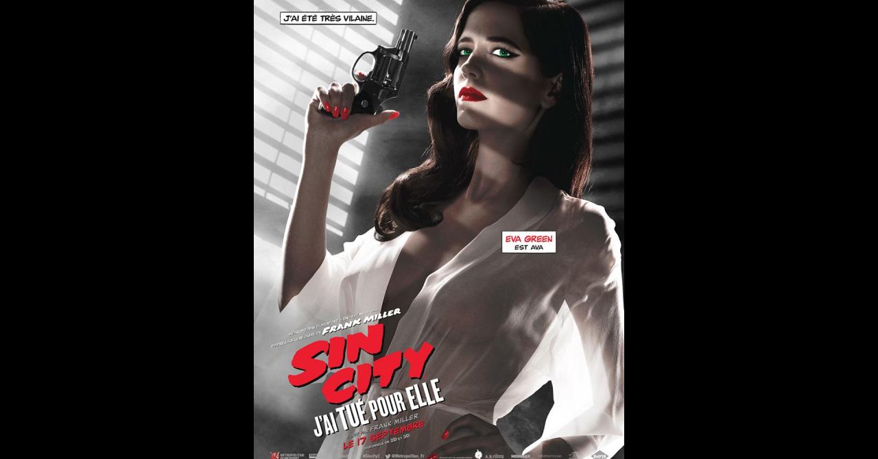 Eva Green dans Sin City j'ai tué pour elle (2014)