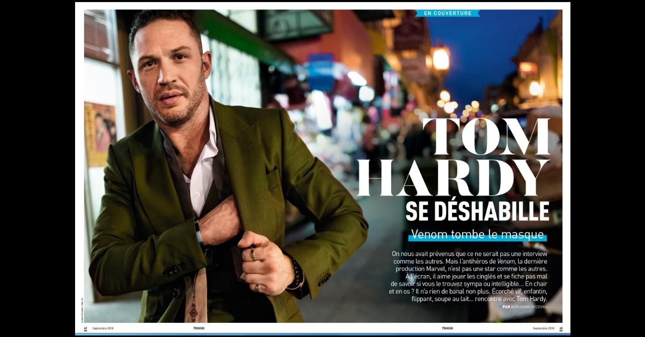 Première n°488 : Rencontre avec Tom Hardy