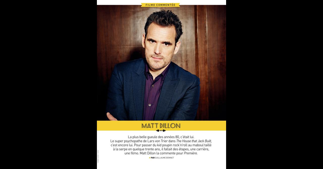 Première n°489 : La filmo commentée de Matt Dillon