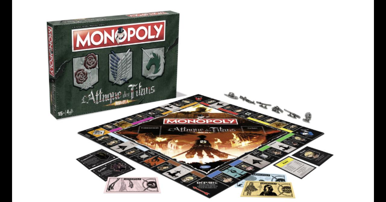 Monopoly l'attaque des titans