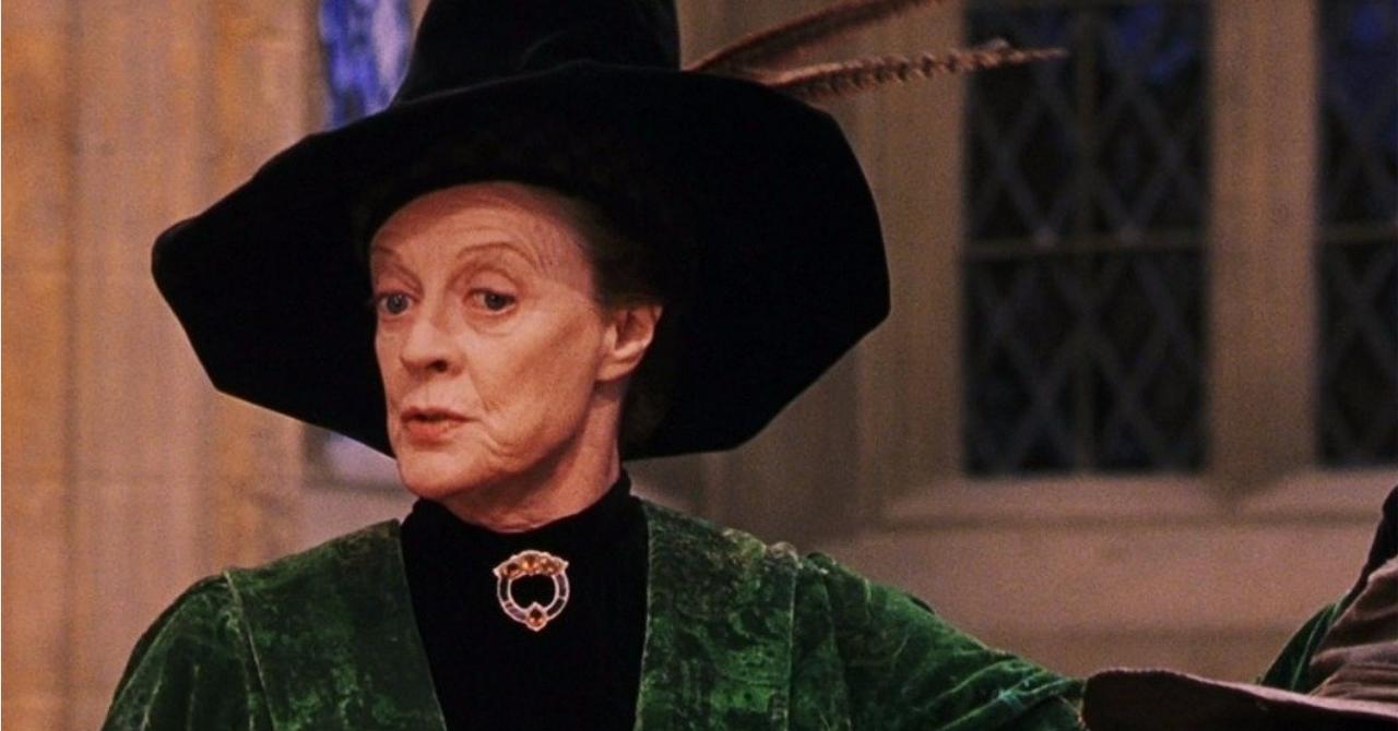 12. McGonagall en jeune professeur