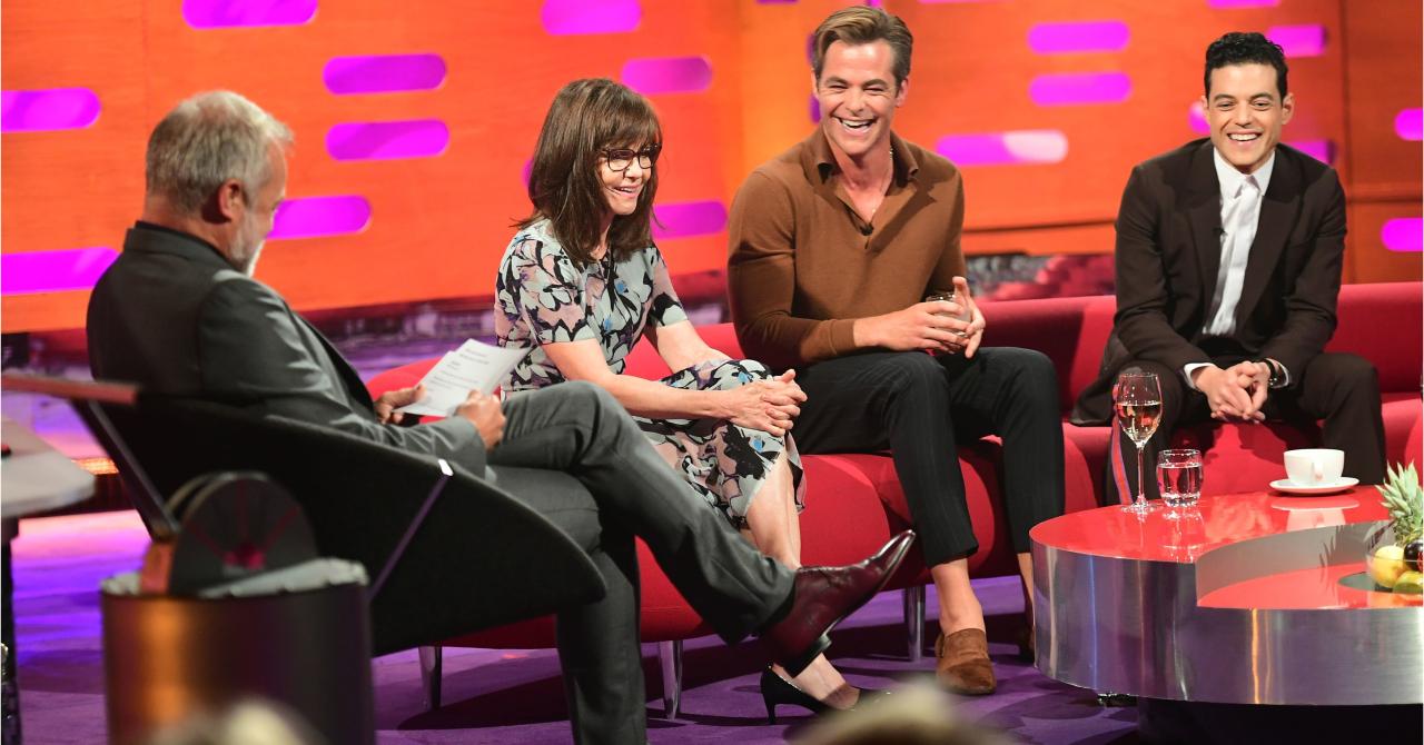 Invités à ses côtés, Sally Field et Chris Pine étaient morts de rire en écoutant son anecdote 