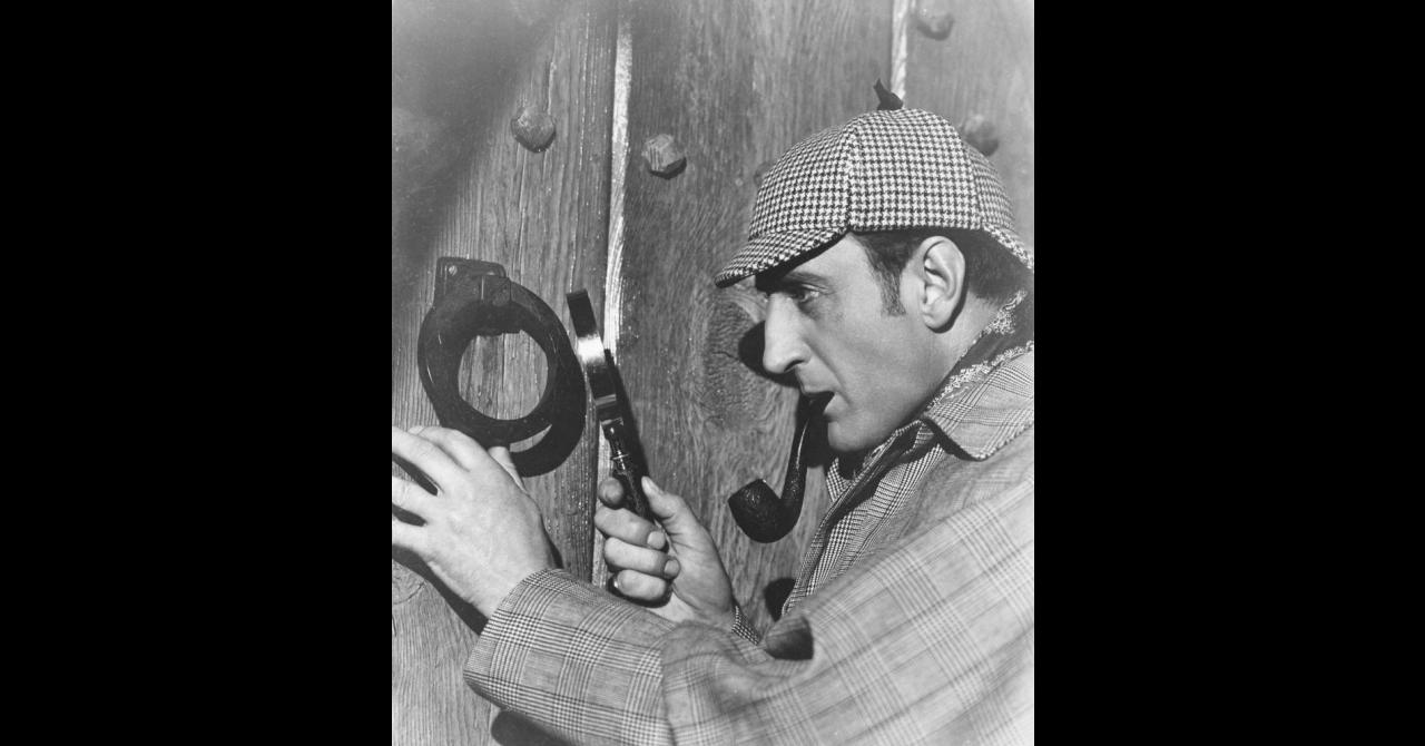 Mais quel personnage a bien pu lui inspirer Sherlock Holmes (Basil Rathbone) ?