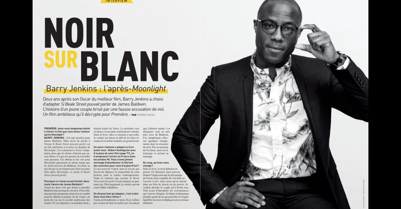 Première n°492 : Interview de Barry Jenkins