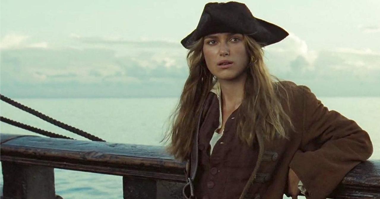 Keira Knightley dans Pirates des Caraïbes : Le Secret du coffre maudit (2006)