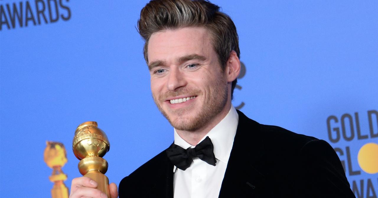 Les plus belles photos des Golden Globes 2019 : Richard Madden  (meilleur acteur dans la série dramatique Bodyguard)