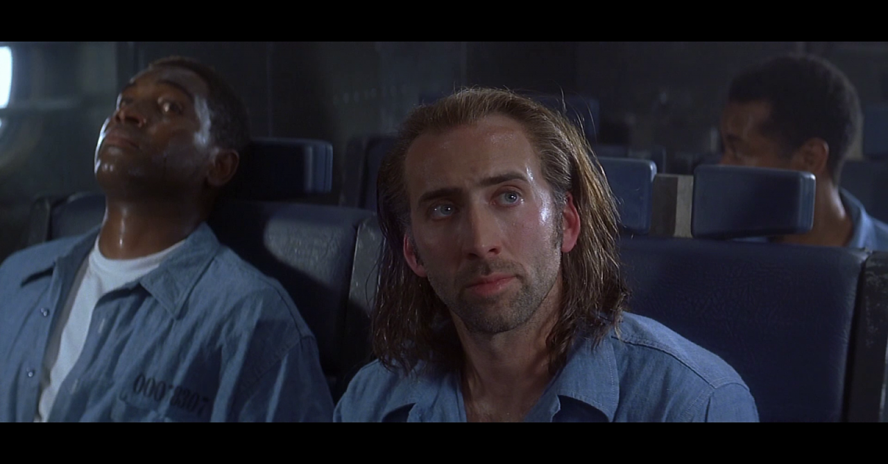 Nicolas Cage dans Les Ailes de l'enfer (1997)