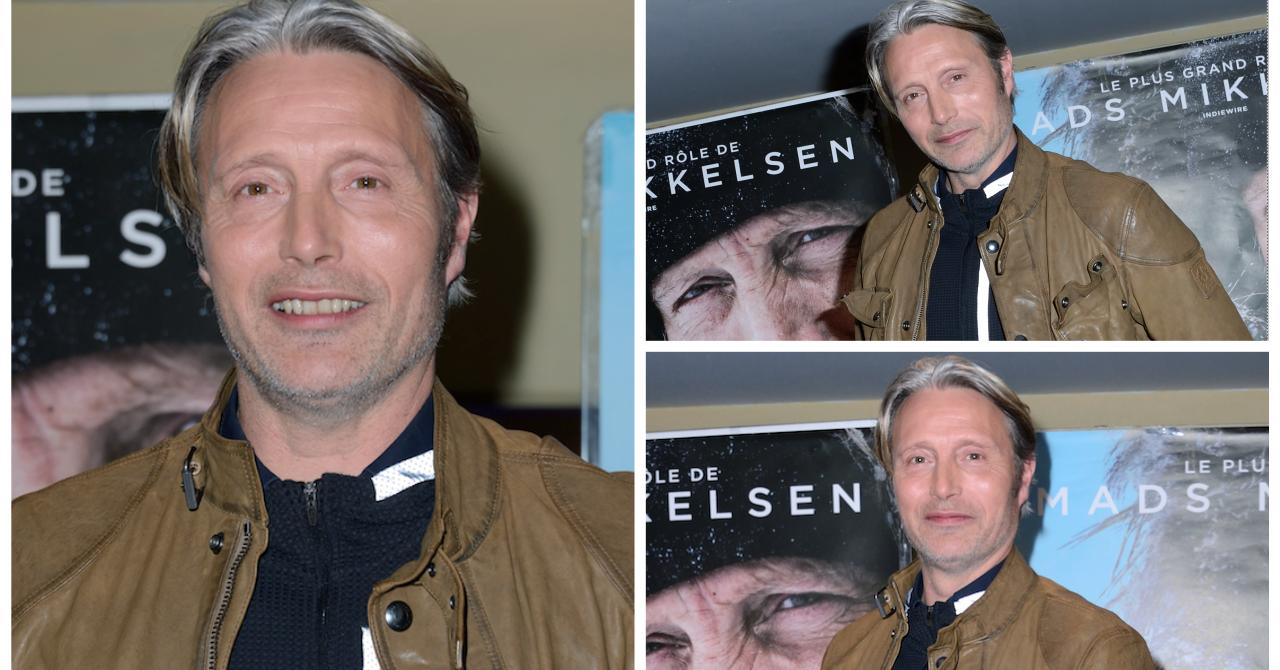 Mads Mikkelsen à l'avant première d'Arctic à l'UGC des Halles