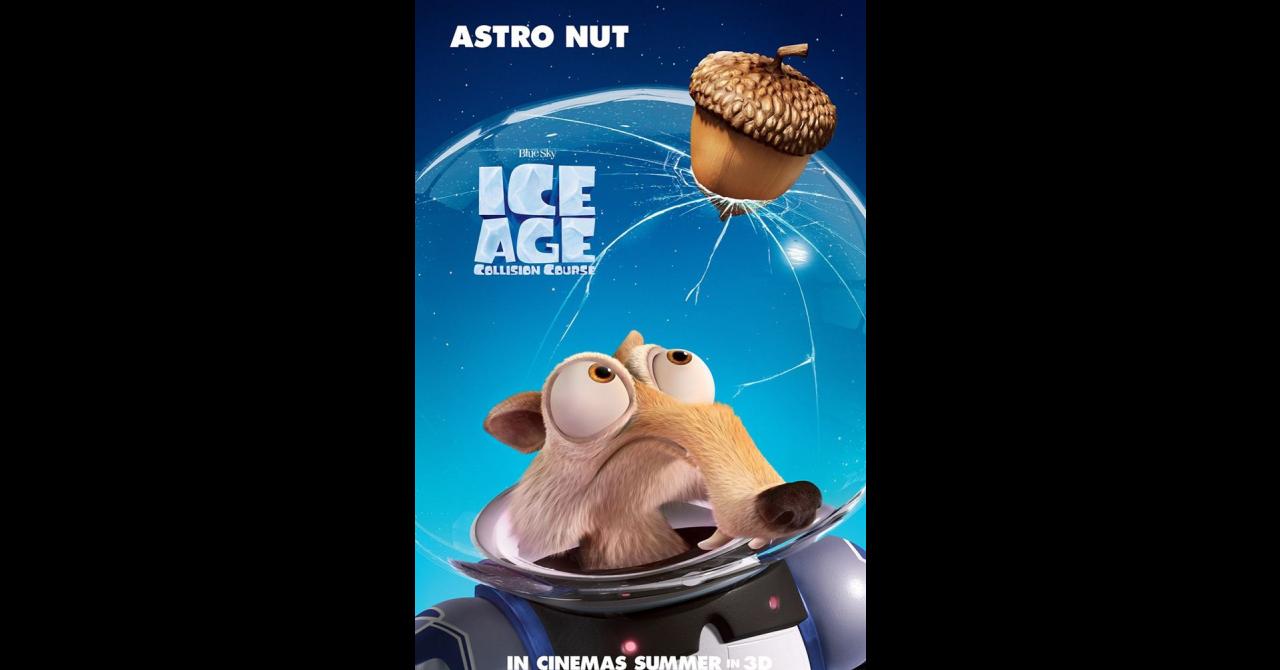 Scrat dans L'Âge de Glace 5