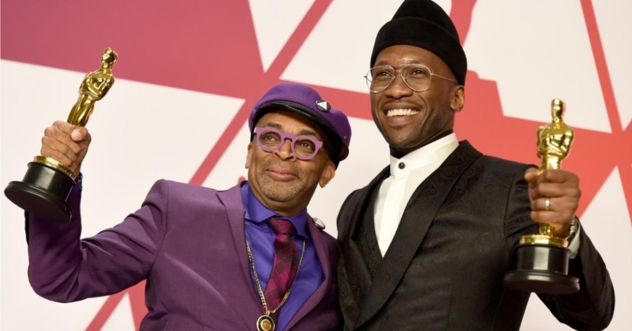 Oscars 2019 : Spike Lee (meilleur scénario adapté pour Blackkklansman) et Mahershala Ali (meilleur acteur dans un second rôle pour Green Book)