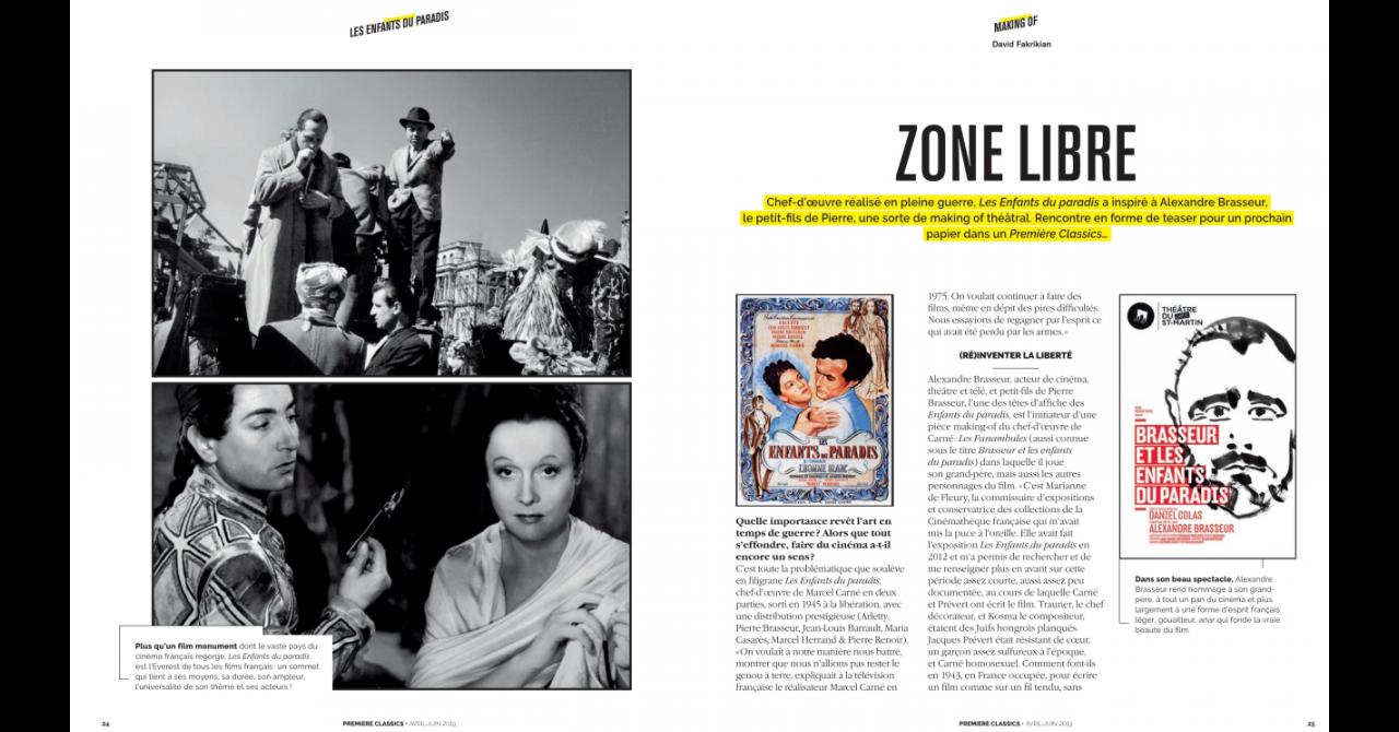 Première Classics n°7 : Avant-goût de notre dossier sur Les Enfants du Paradis