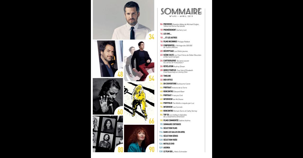 Première n°495 : Voici son sommaire illustré