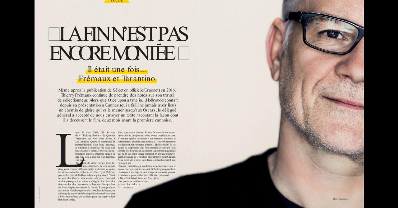 Première n°504 : Focus sur Thierry Frémaux