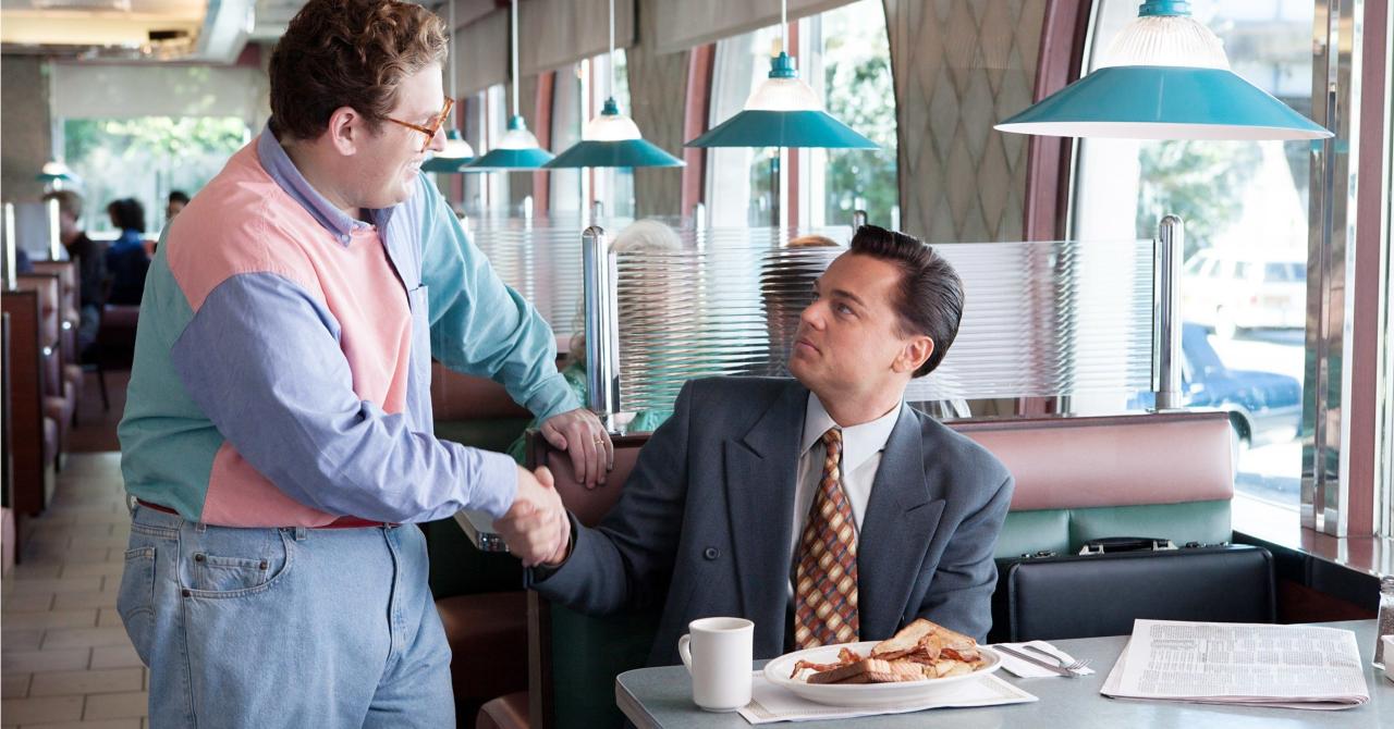 Leonardo DiCaprio et Jonah Hill Le Loup de Wall Street