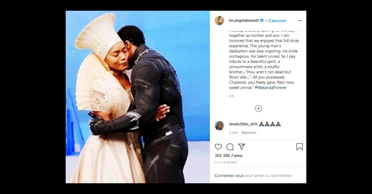 Mort de Chadwick Boseman : L'hommage d'Angela Bassett