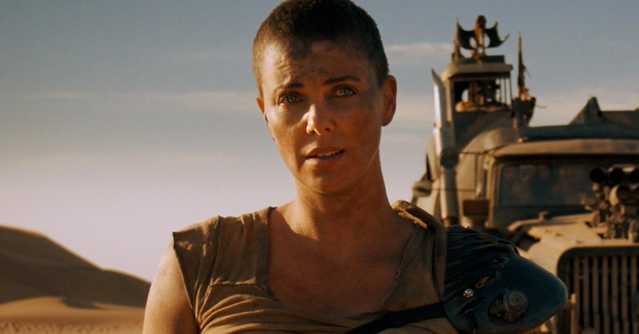 Charlize Theron en Furiosa dans Max Max : Fury Road (2015)