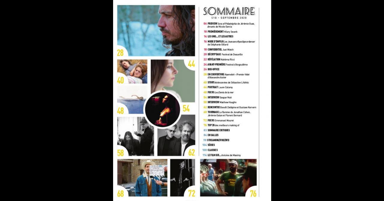 Première n°510 : Voici son sommaire illustré