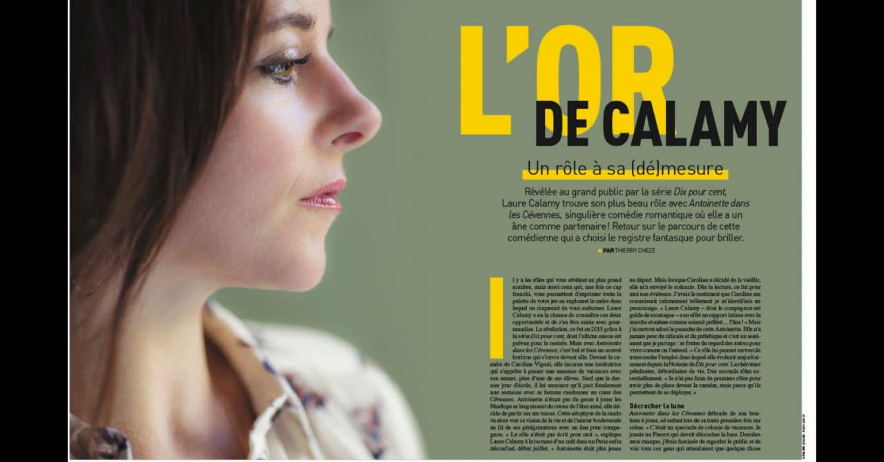 Première n°510 : Portrait de Laure Calamy