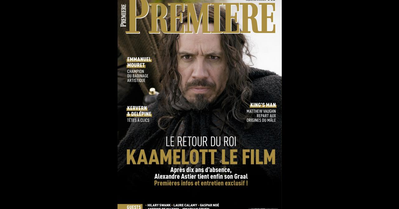 Première n° 510 : Alexandre Astier est en couverture