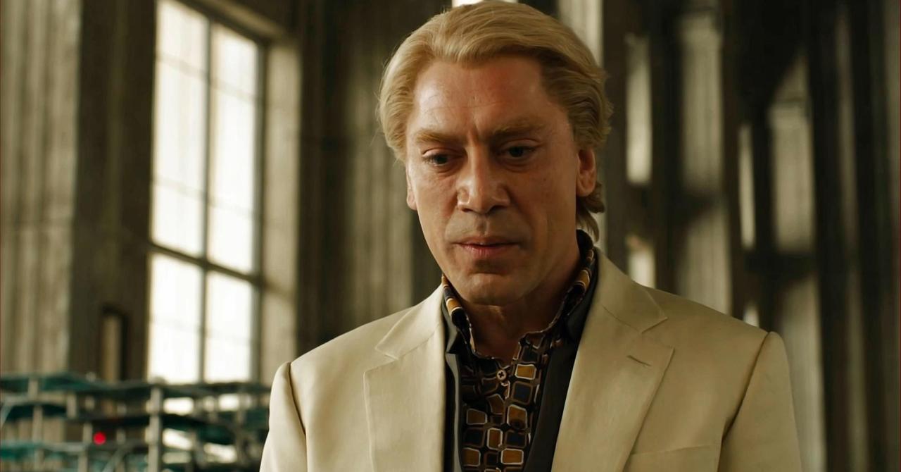 Javier Bardem, alias Raoul Silva, dans Skyfall (2012)