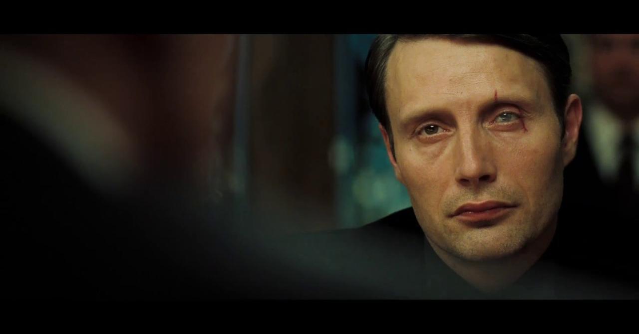 Mads Mikkelsen, alias Le Chiffre, dans Casino Royale (2006)