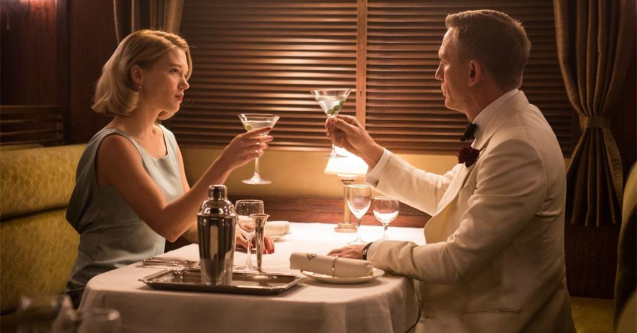 Léa Seydoux et Daniel Craig dans 007 Spectre (2015)