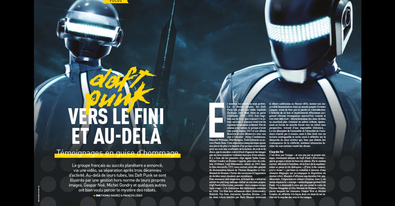 Première n°517 : Focus sur Daft Punk