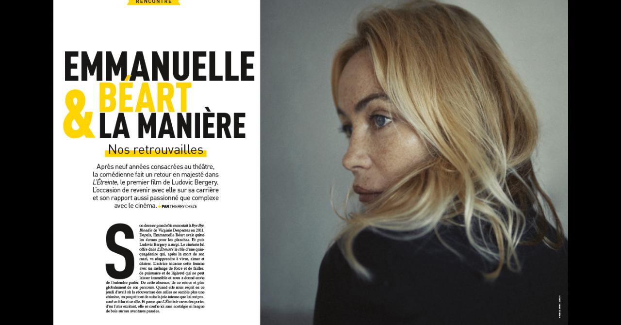 Première n° 519 : Rencontre avec Emmanuelle Béart