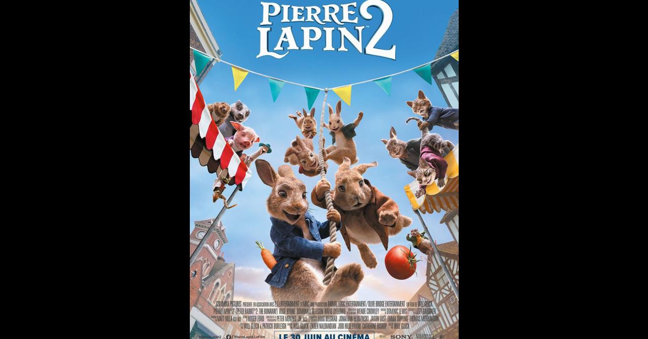 Affiche_Pierre Lapin 2 : panique en ville