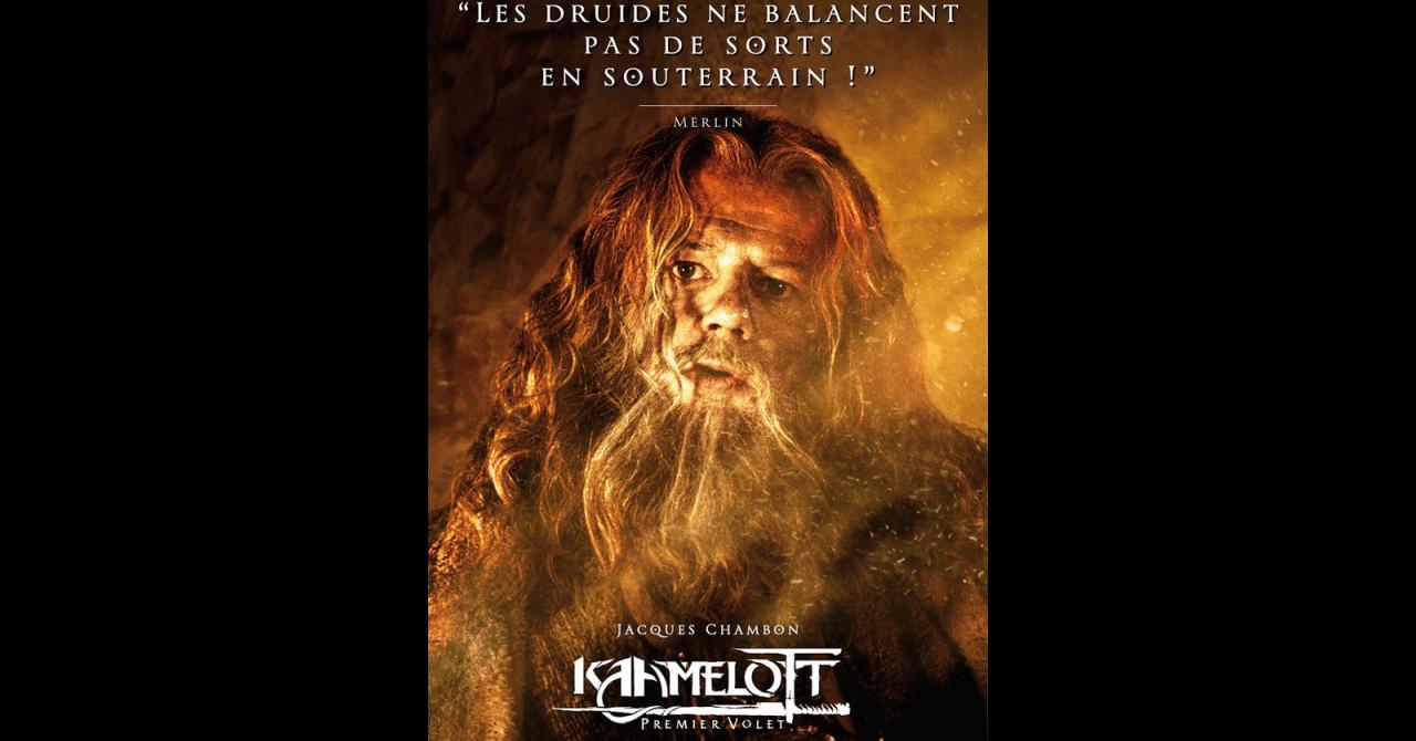 Kaamelott, ça se rapproche :  Jacques Chambon joue Merlin