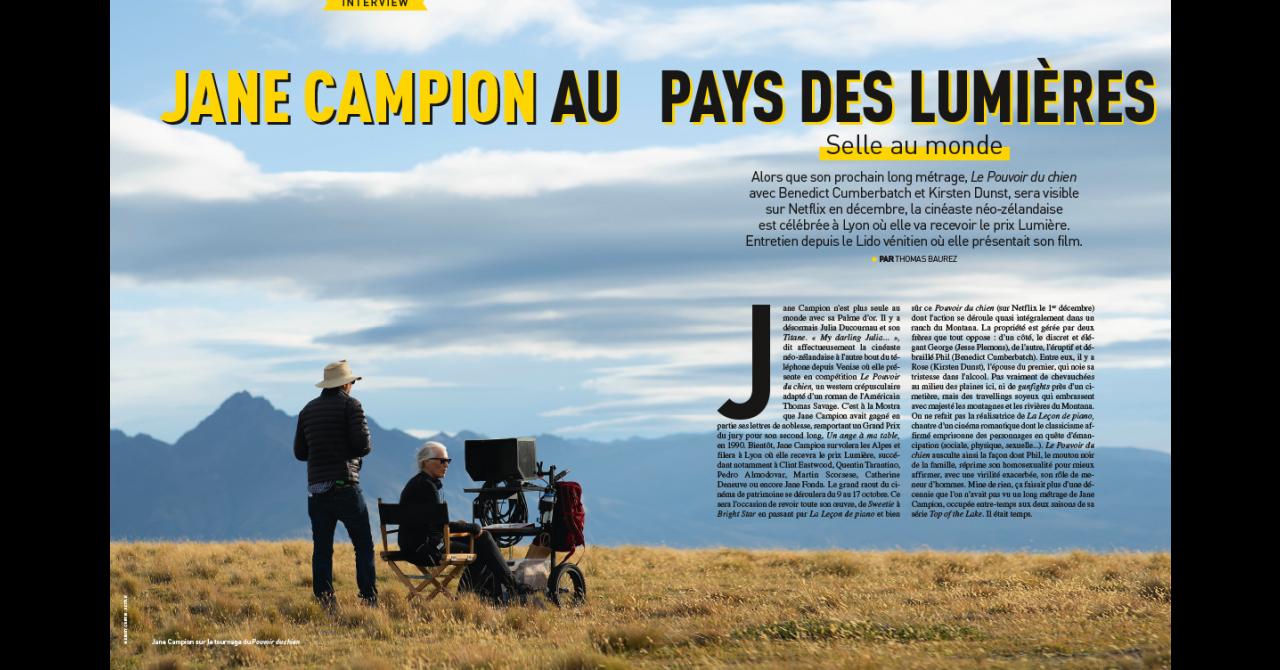 Première n°522 :  Interview de Jane Campion