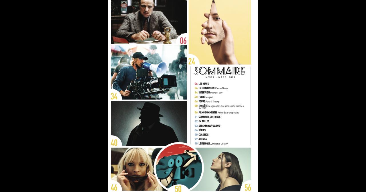 Première n°527 : Voici son sommaire illustré