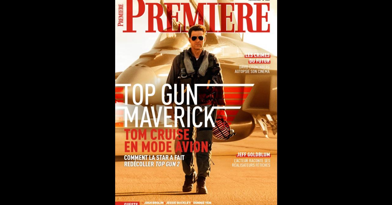 Première n°530 : Tom Cruise est en couverture pour Top Gun : Maverick