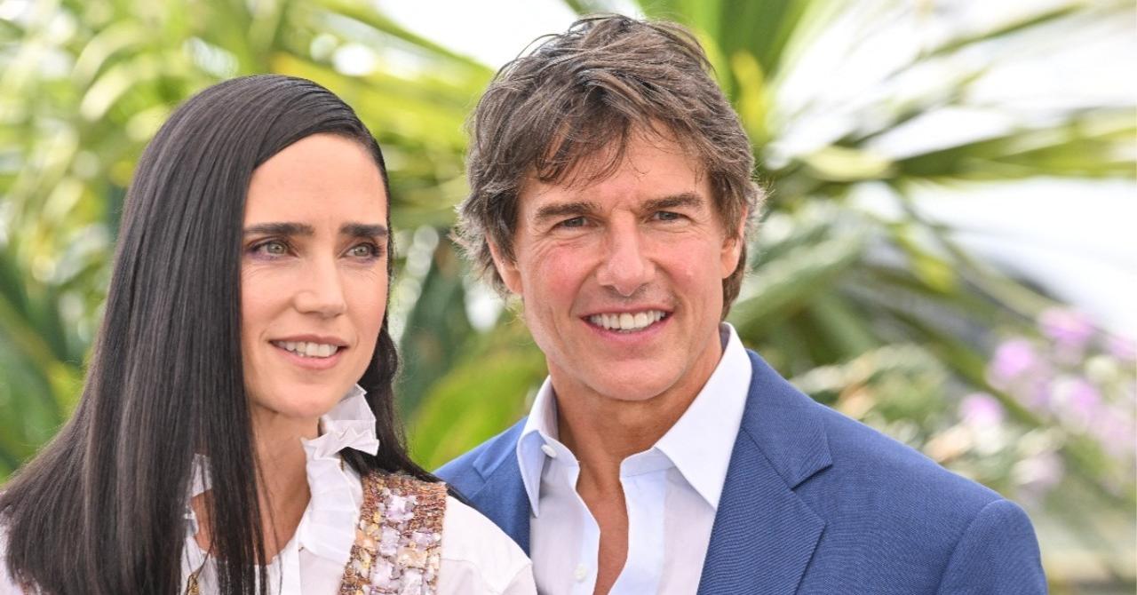 Cannes 2022, jour 2 : Tom Cruise et Jennifer Connelly posent lors du photocall