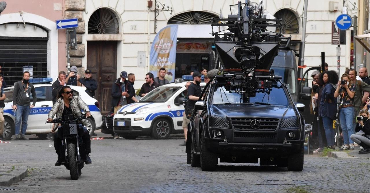 Jason Momoa s'éclate sur le tournage de Fast & Furious 10 à Rome