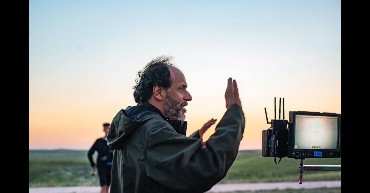 Luca Guadagnino sur le tournage de Bones and All