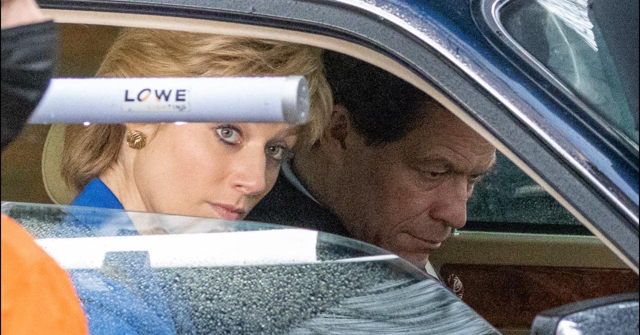 Dominic West et Elizabeth Debicki tournent l'ultime saison de The Crown