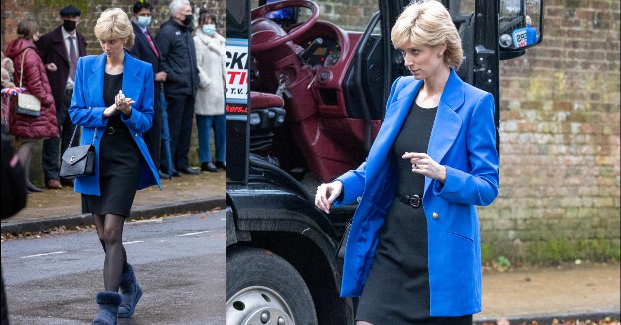 Le tournage de l'ultime saison de The Crown a débuté à Winchester, en Angleterre (ici le 5 septembre 2022)