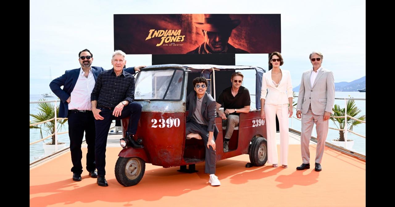 Harrison Ford, star du jour à Cannes pour soutenir Indiana Jones 5 [photos]