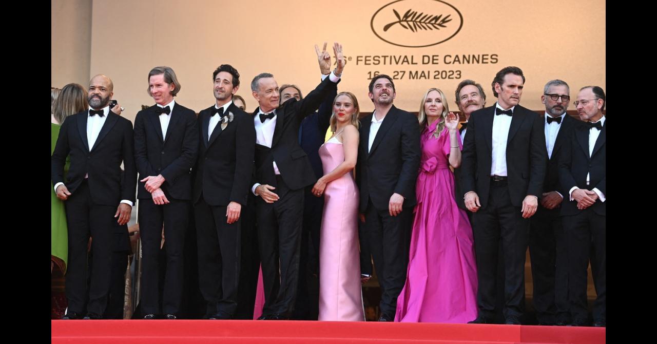 Wes Anderson et toutes ses stars investissent Cannes : Scarlett Johansson, Tom Hanks, Steve Carell, Bryan Cranston...