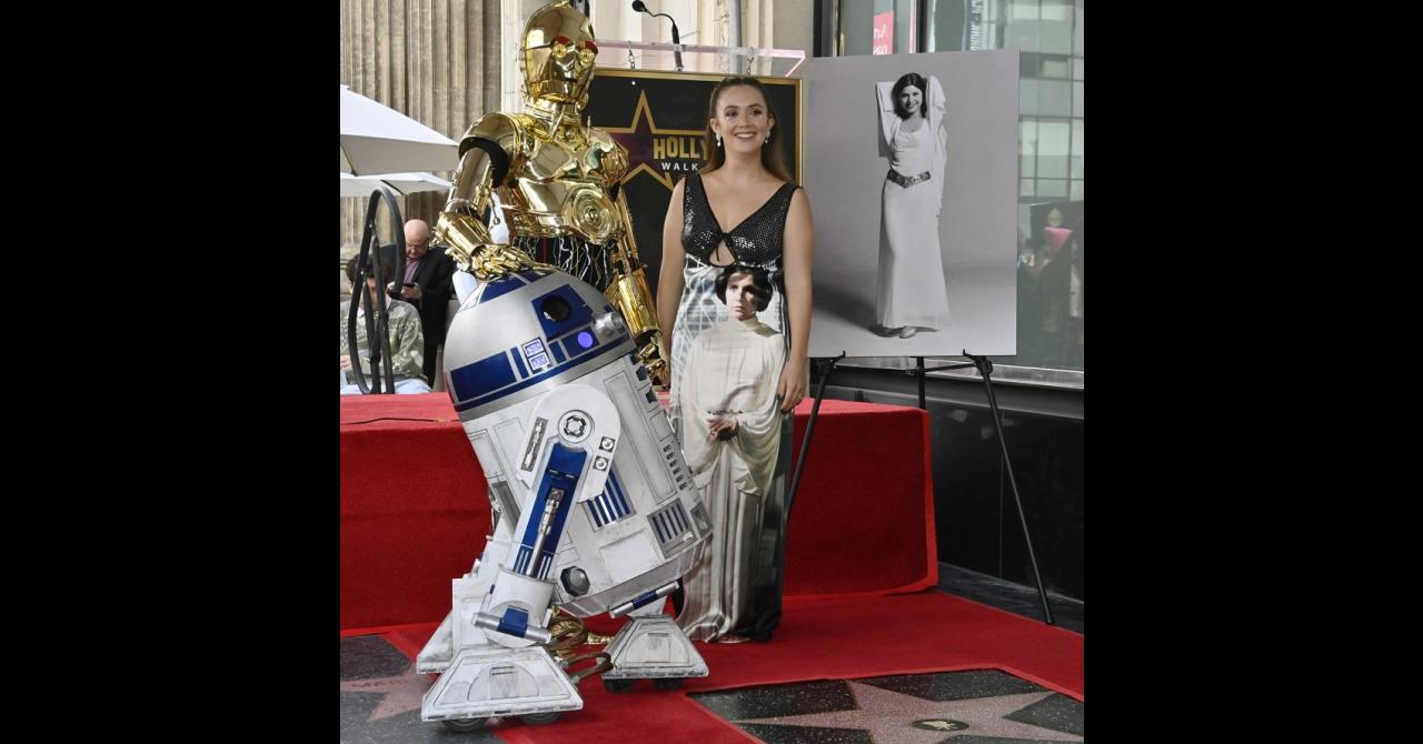 Carrie Fisher a enfin son étoile sur le Hollywood Boulevard