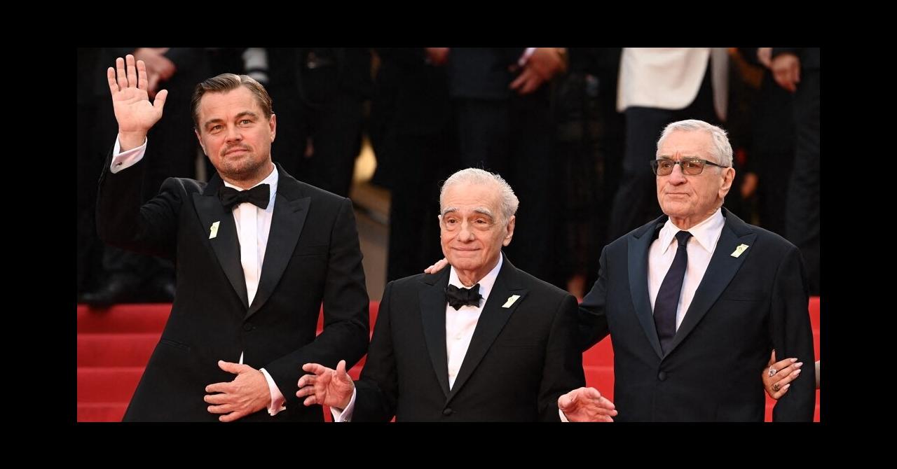 Martin Scorsese réunit Leonardo DiCaprio et Robert de Niro à Cannes [photos]