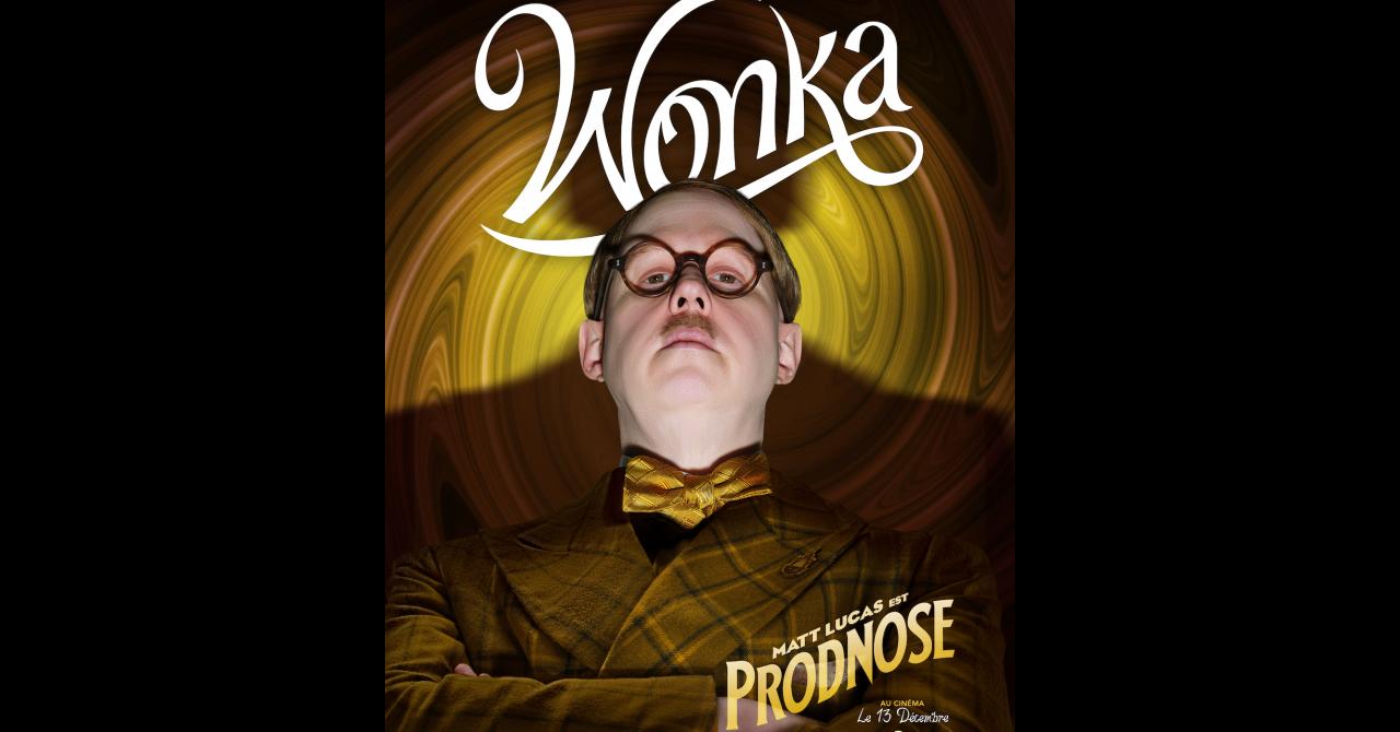 Affiches personnages Wonka