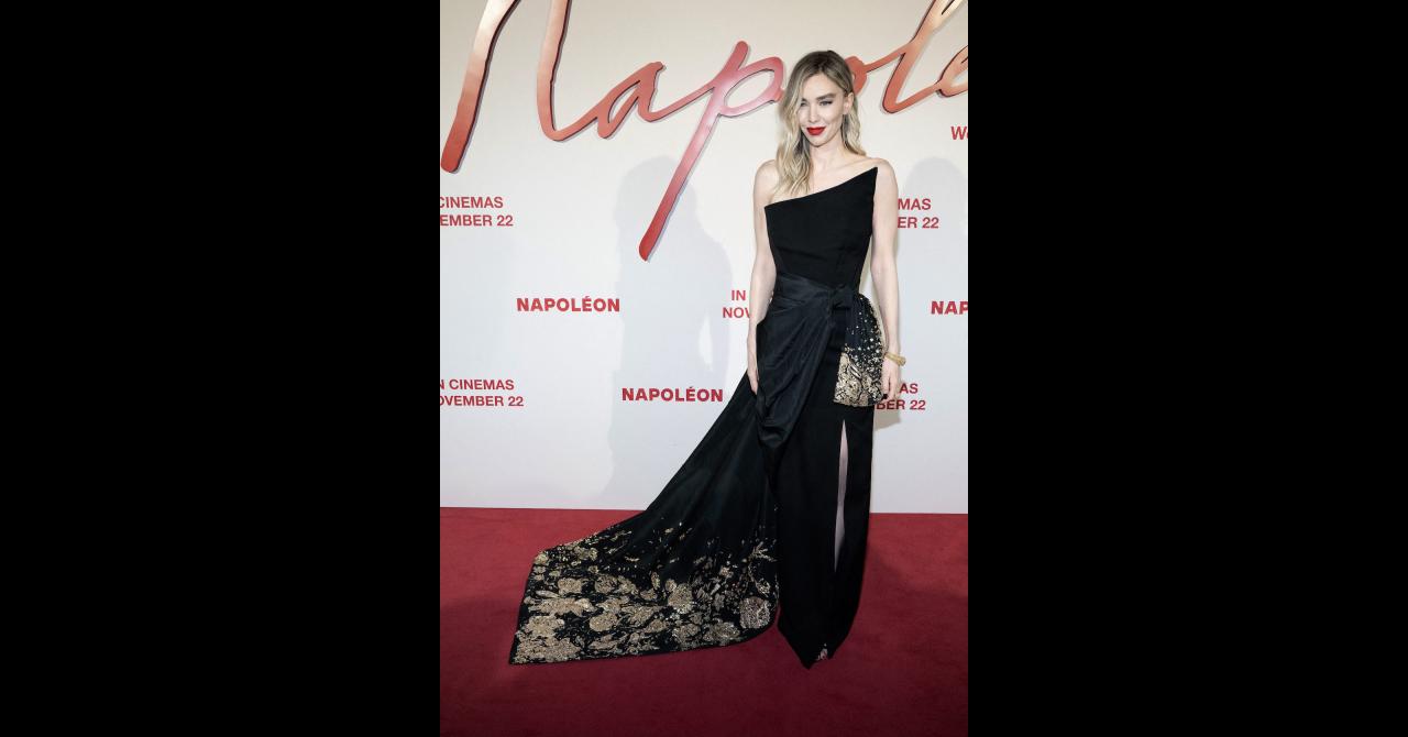 Vanessa Kirby à la première de Napoléon à Paris