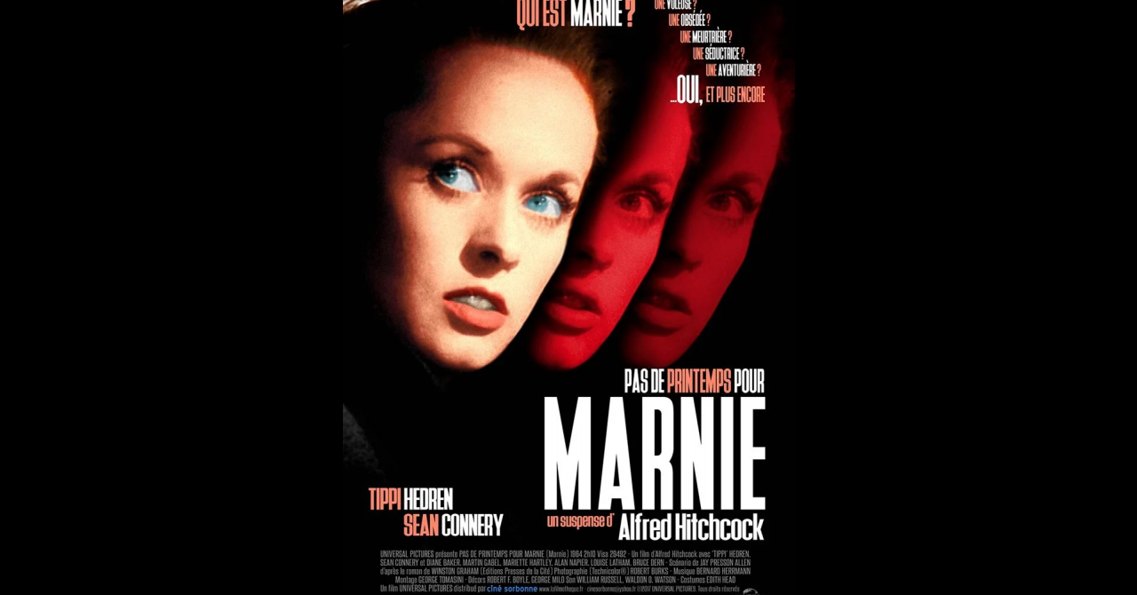 Pas de printemps pour Marnie d'Alfred Hitchcock