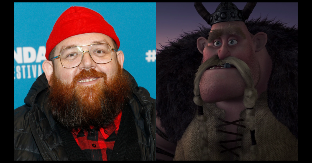 Qui est qui dans le film live Dragons ? Nick Frost joue Gobber