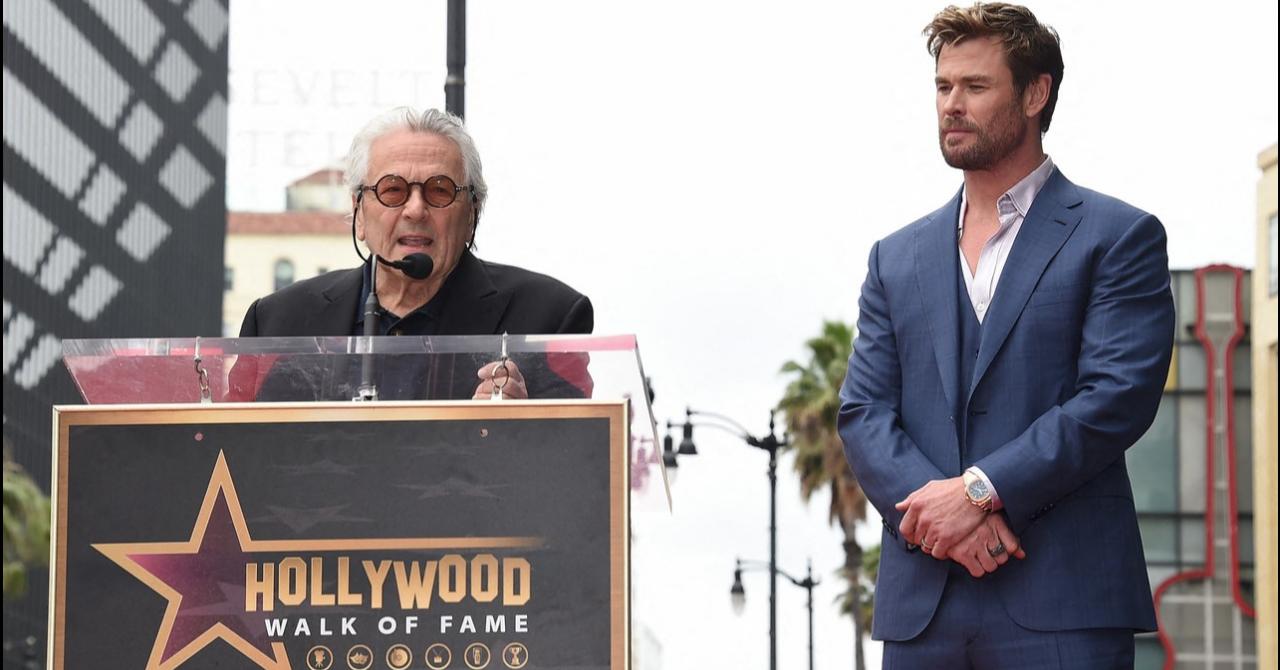 Chris Hemsworth reçoit son étoile sur Hollywood Boulevard