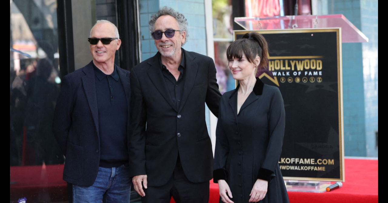 Tim Burton a enfin son étoile à Hollywood : "Merci mon pote, t'es le meilleur !"