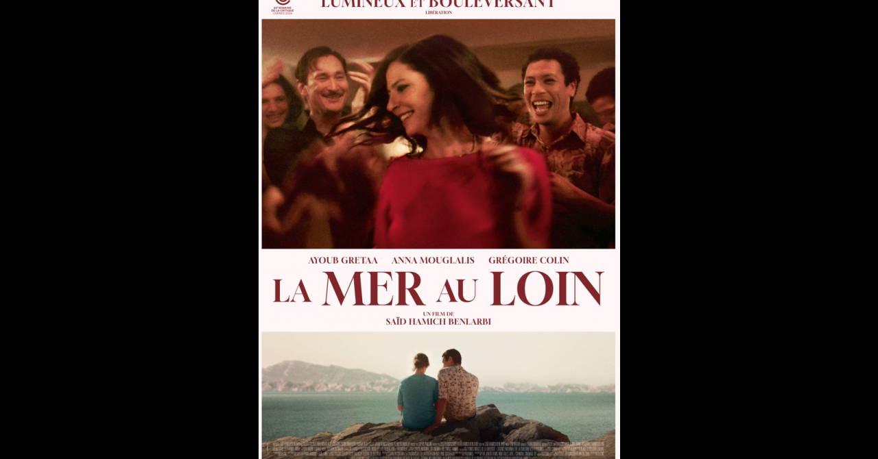 La mer au loin affiche